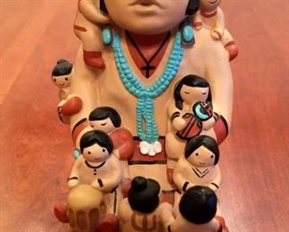 DeGrazia Native American Storyteller