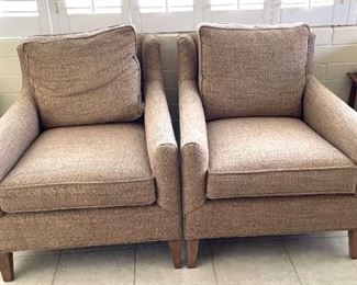 Vintage MCM Upholstered Chairs