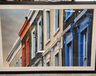 Ultra-Large - Trois Couleurs Camden - Framed 6' x 40" Print. Painted window frames on series of terraced buildings on Camden High Street in London. Image owned and provided by Getty Images.

Ask A Question About This Photo