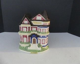 PRLM Ceramics Taiwan San Franciso House Cookie Jar