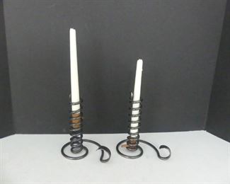 Vintage Pair of Courting Candles