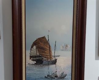 Original oil painting on canvas