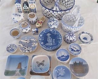 Royal Copenhagen, B&G, Arabia Finland, Holland, Portugal