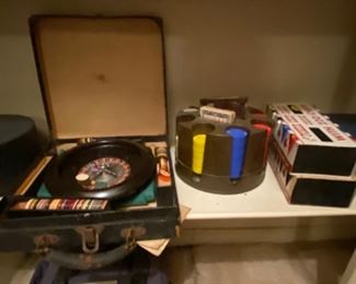 Roulette and Poker Supplies & Cards