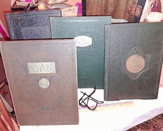 St. Joseph collectibles!! Vintage Lafayette 1928-1931 "The Oak" yearbooks. Thank you again for attending our sales, we do appreciate it. Randy and Donna Klein and The Pen and Pencil Team
