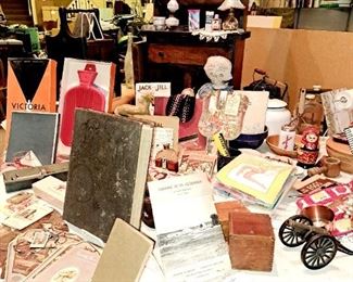 Large selection of vintage estate items