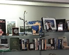 Large selection of books, magazines and cookbooks