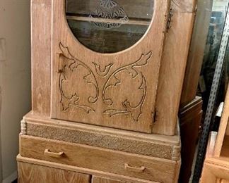 Antique pine caninet