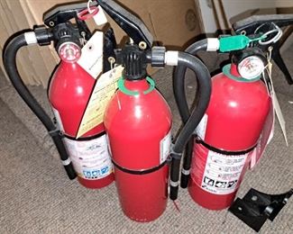 Fire extinguishers
