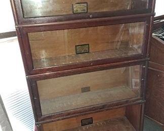  4 stack Globe-Wernicke Sectional Bookcase