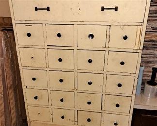 Primitive wood cabinet