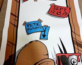 3' x 5' 1993 Plaza Art Fair posters