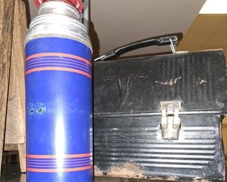 1950's lunchbox and thermos