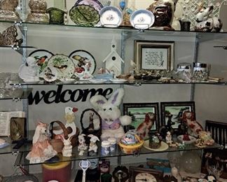 Much vintage and modern home decor