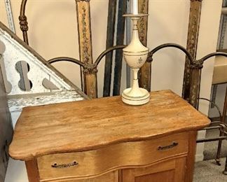 Vintage oak washstand