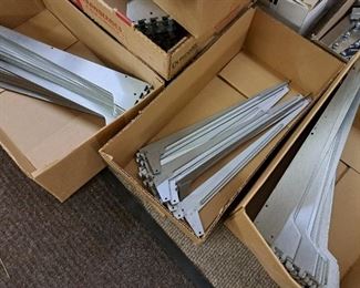 Metal shelf brackets of all sizes