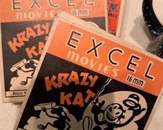 Vintage 16 mm films. "Krazy Kat"