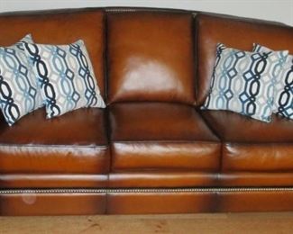 Ethan Allen  leather Sofa