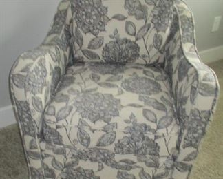 2nd of two swivel chairs