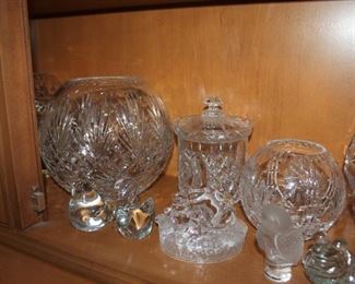 Crystal bowls