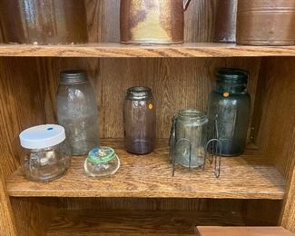 vintage jars