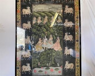 Indian Silk Tapestry