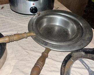 Stainless Steel Wood Handle Chaffing Dish