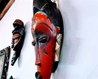 African Guro Mask, used at Funerals and Celebrations