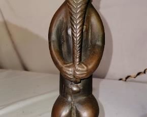 African Tribal Statue, Mahogany