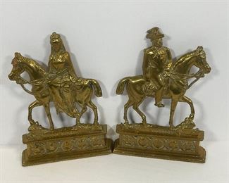 Pair of early 20th Century Fireplace Ornaments
