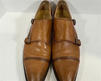 Mens Italian Leather Shoes - Size 10 1/2