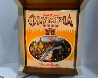 Olympia Beer Clock