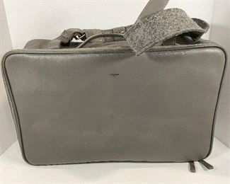 Hardgraft Leather/Wool Carry on Suitcase