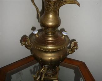 Vintage Brass Turkish Coffee Pot Maker