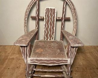 Childs Folk Art rocker