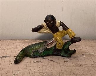 Cast iron bottle opener