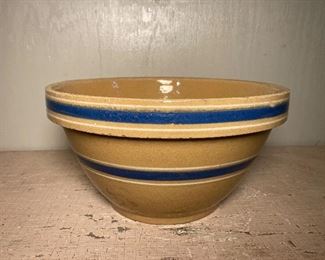 Yellow ware bowl