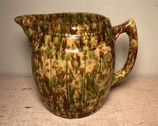 Sponge ware pitcher