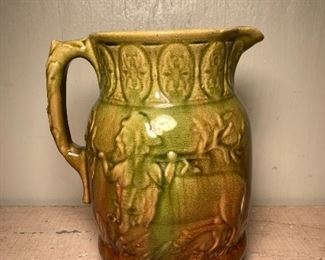 Stoneware pitcher