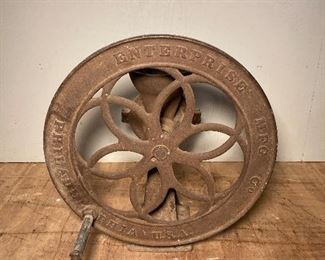 Cast iron coffee grinder