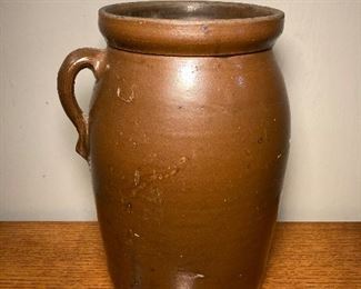 Elmendorf Texas crock churn 3 gal