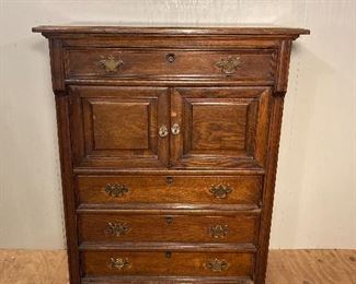 Butler's cabinet with hidden drawer