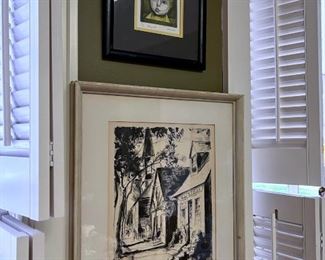 Original signed etchings