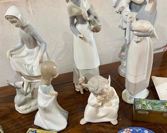 Lladro figurine collection