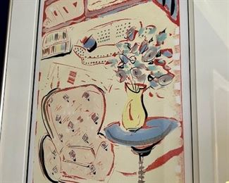 Original serigraph print by Mary Graves