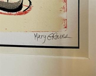Original print by Mary Graves