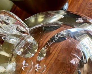 Steuben crystal bowl