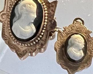 Antique Cameo pendants