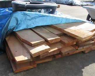 5/4 rough cut cherry wood