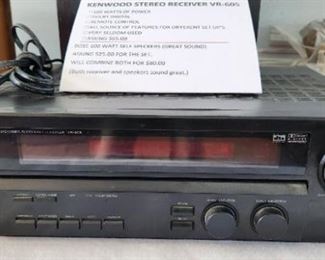 Kenwood stereo receiver